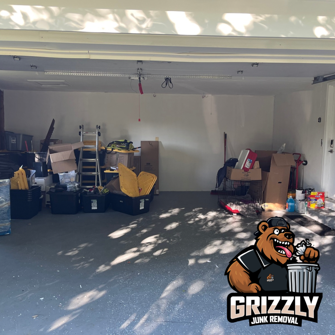 After Garage & Cardboard Cleanout